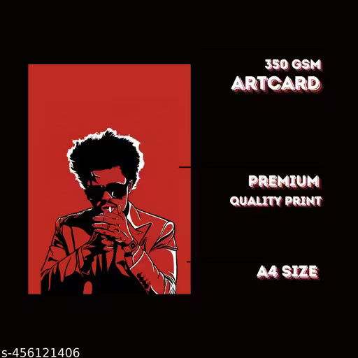 WEEKND WALL POSTERS A4 SIZE