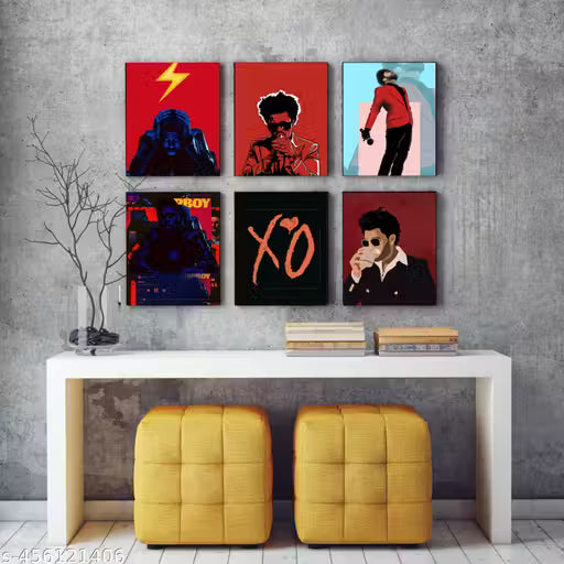 WEEKND WALL POSTERS A4 SIZE